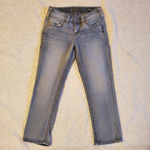 Silver Jeans Denim - Silver Suki Mid Capri